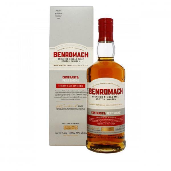 BENROMACH PEAT SMOKE SHERRY 2014 46%